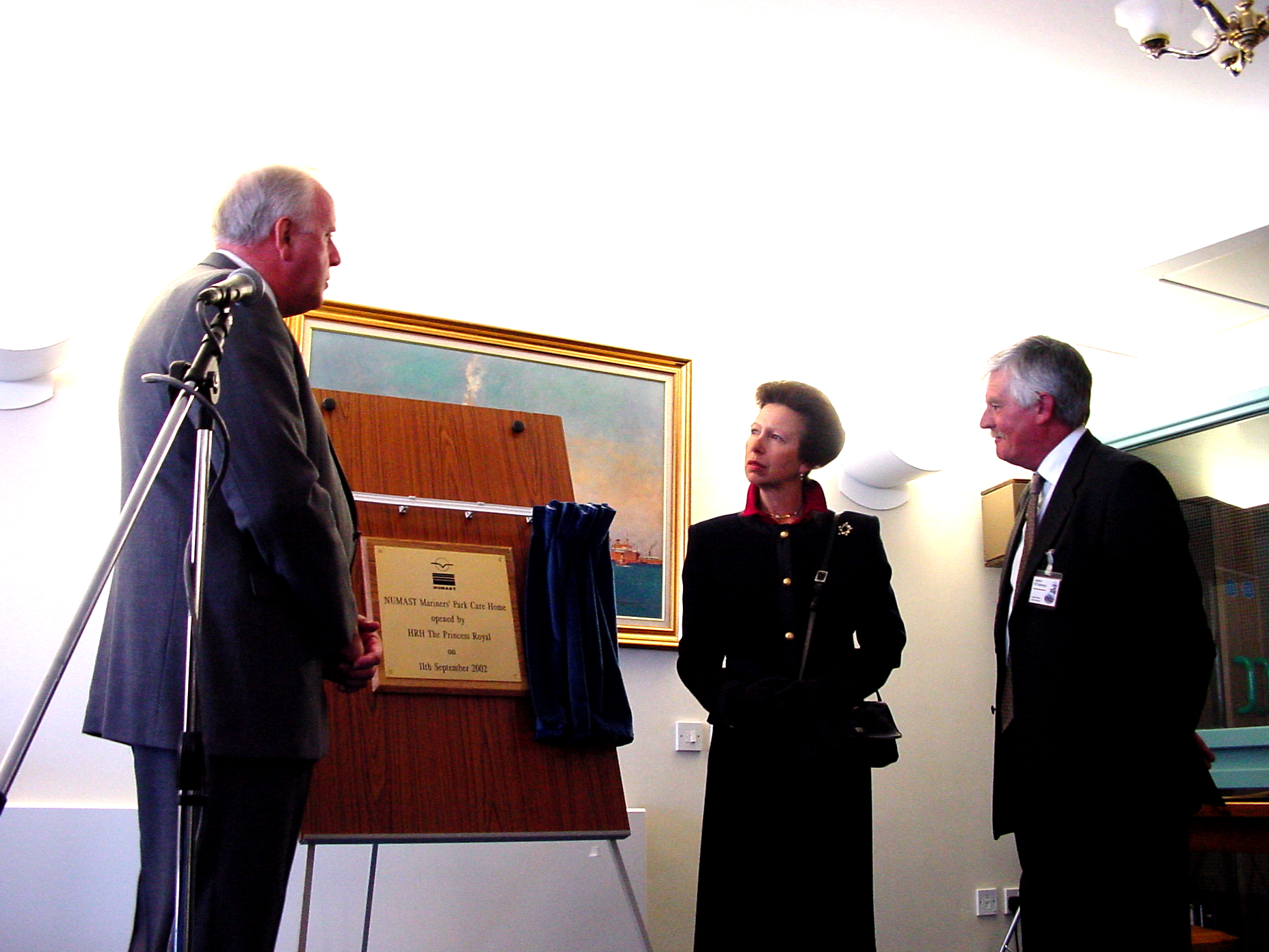 Image: Princess Anne opening the Care Home in 2002